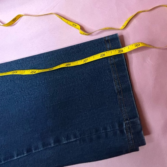 Investments Medium Blue Denim Slim Factor Leggings Size Large - Picture 12 of 12